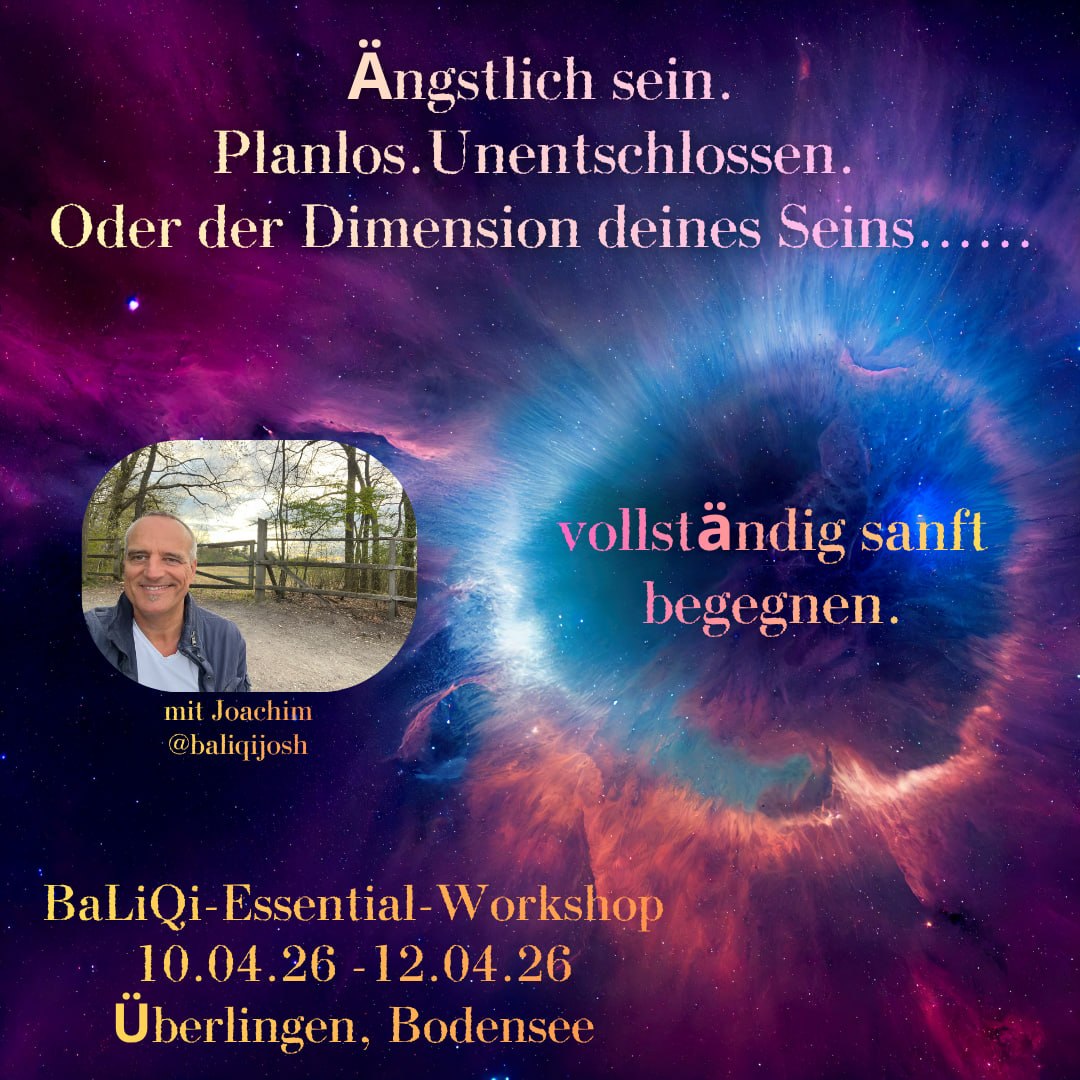 VIELLEICHT kriegst du es bis in die letzte Faser deiner Zellen.