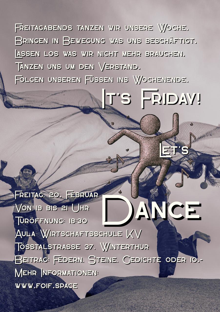 Dieser Woche hat kaum angefangen und schon jetzt könnte ich ihm tanzen, soviel i