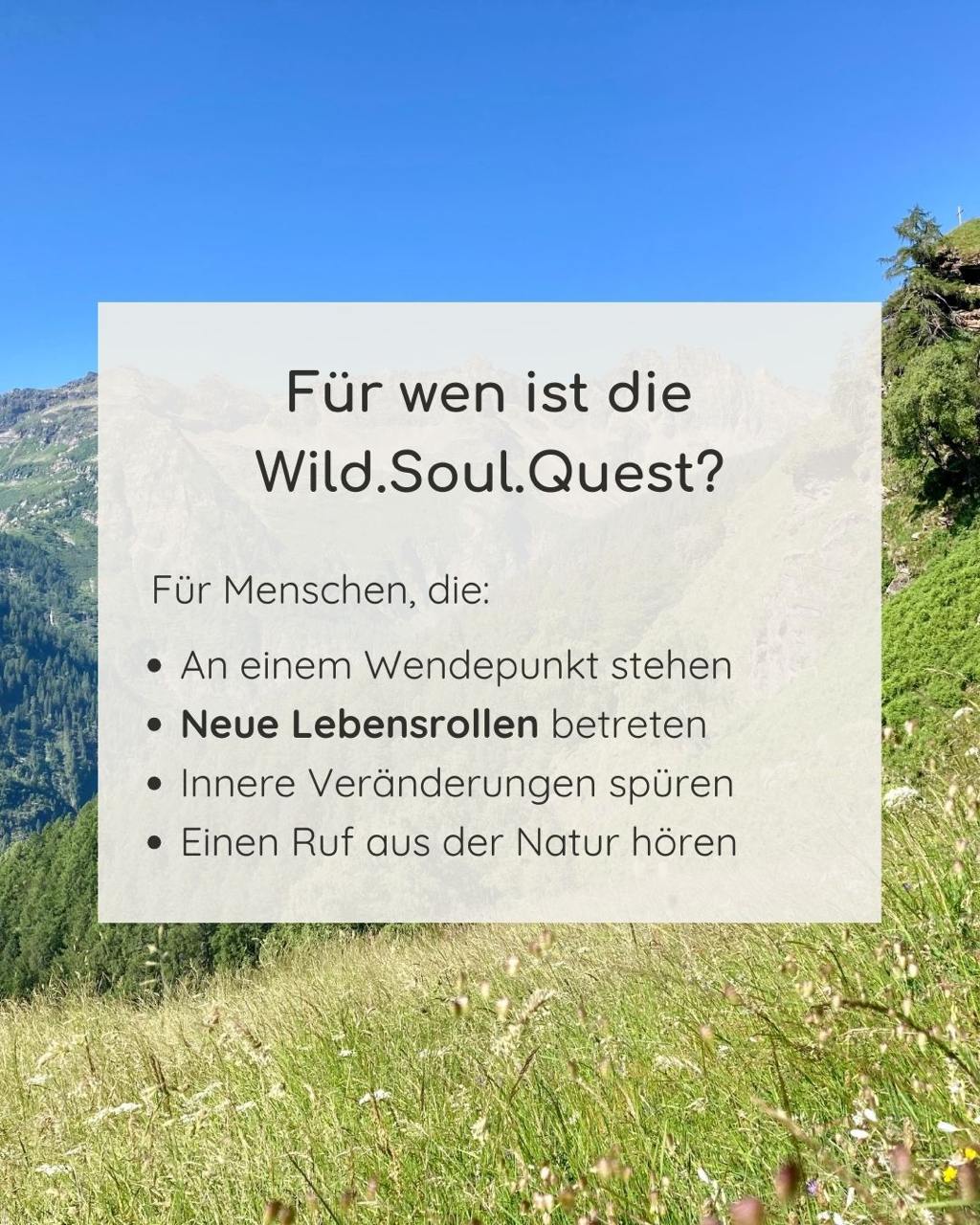 Wild.Soul.Quest 2026 – Visionssuche