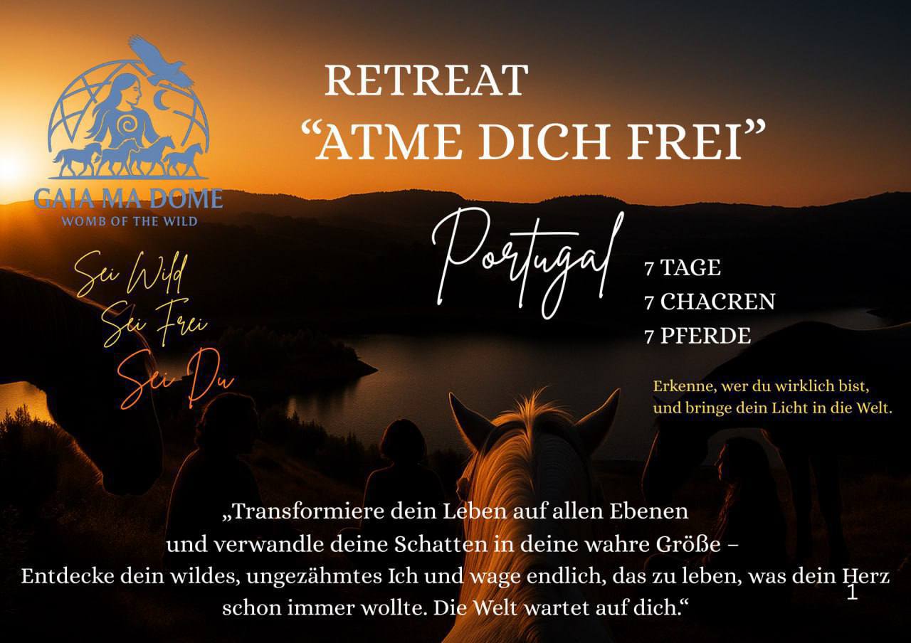 Atme dich frei – Transformations-Retreat mit Pferden in Portugal ✨🐴