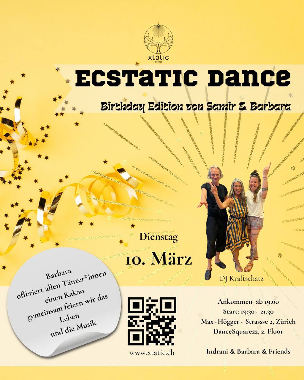 Wir feiern, den Frühling, die Geburtstagskinder & alle Tänzer & Tänzerinnen!