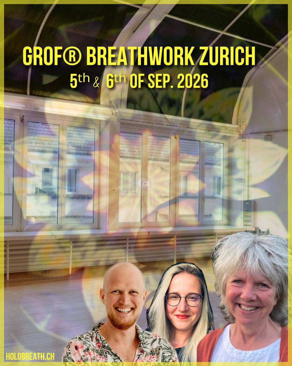 Experience Grof® Breathwork in Zurich – Limited Spots Available!