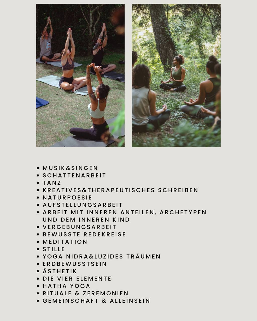 NUR NOCH 3 PLÄTZE FREI