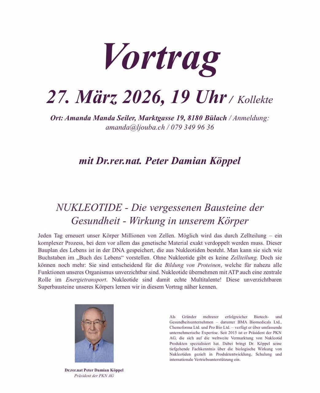 Vortrag