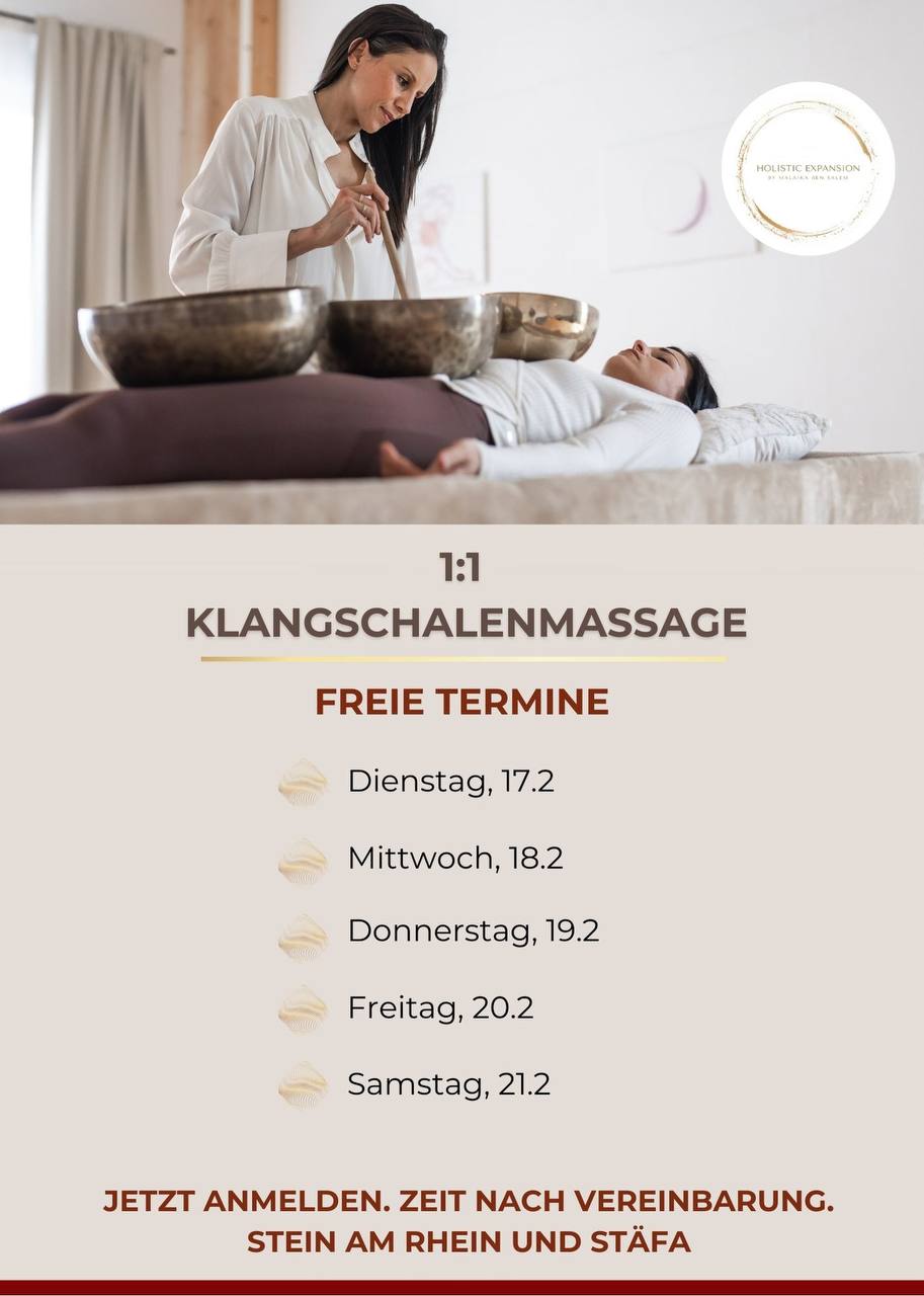 1:1 Klangschalenmassage – 90 Min. 🧘‍♀️🔔