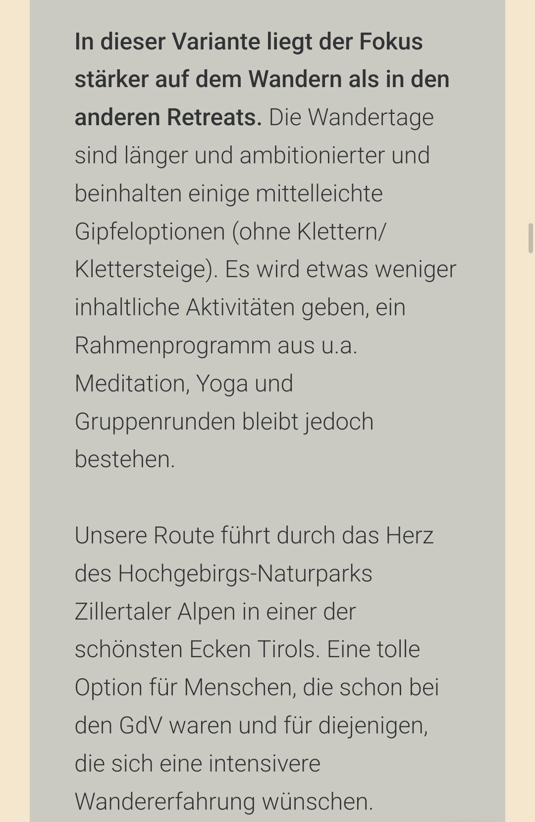 Gipfel der Verbundenheit