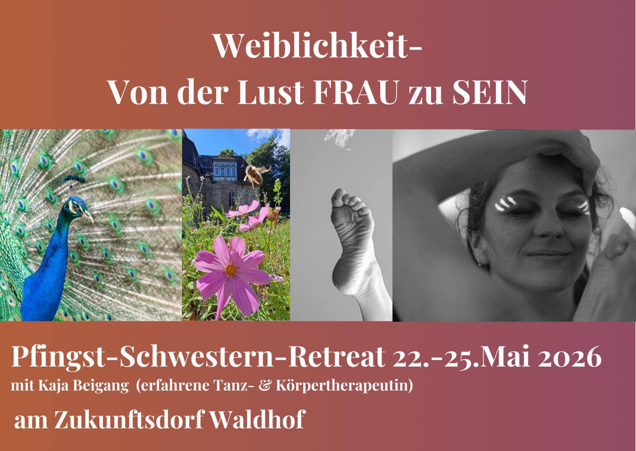 Pfingstretreat für Frauen – Sinnlichkeit & Lebendigkeit