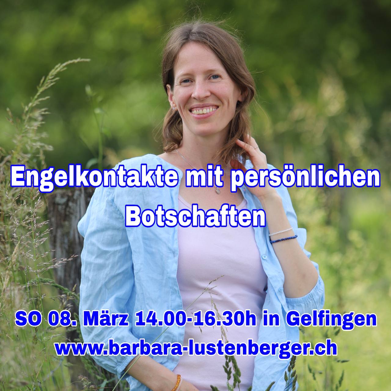 Alle Infos: https://barbara-lustenberger.ch/events/engelkontakte/ ☀️❤️🪽