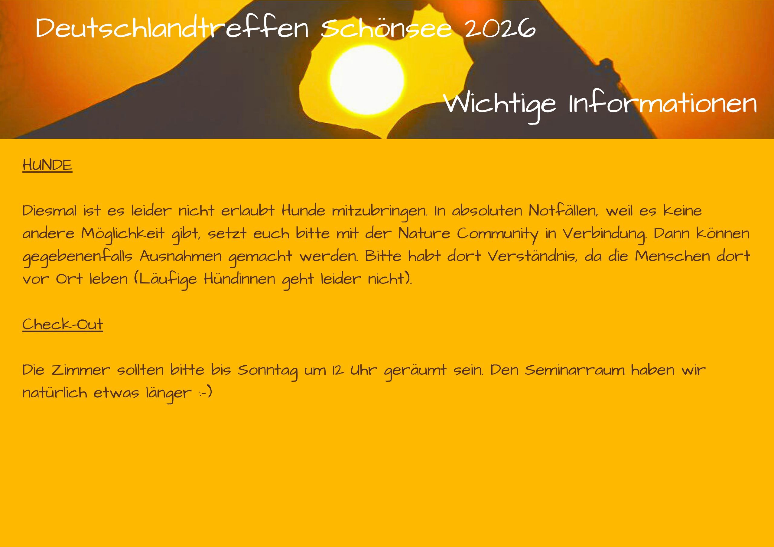 vom Freitag, den 24. bis Sonntag, den 26. April 2026