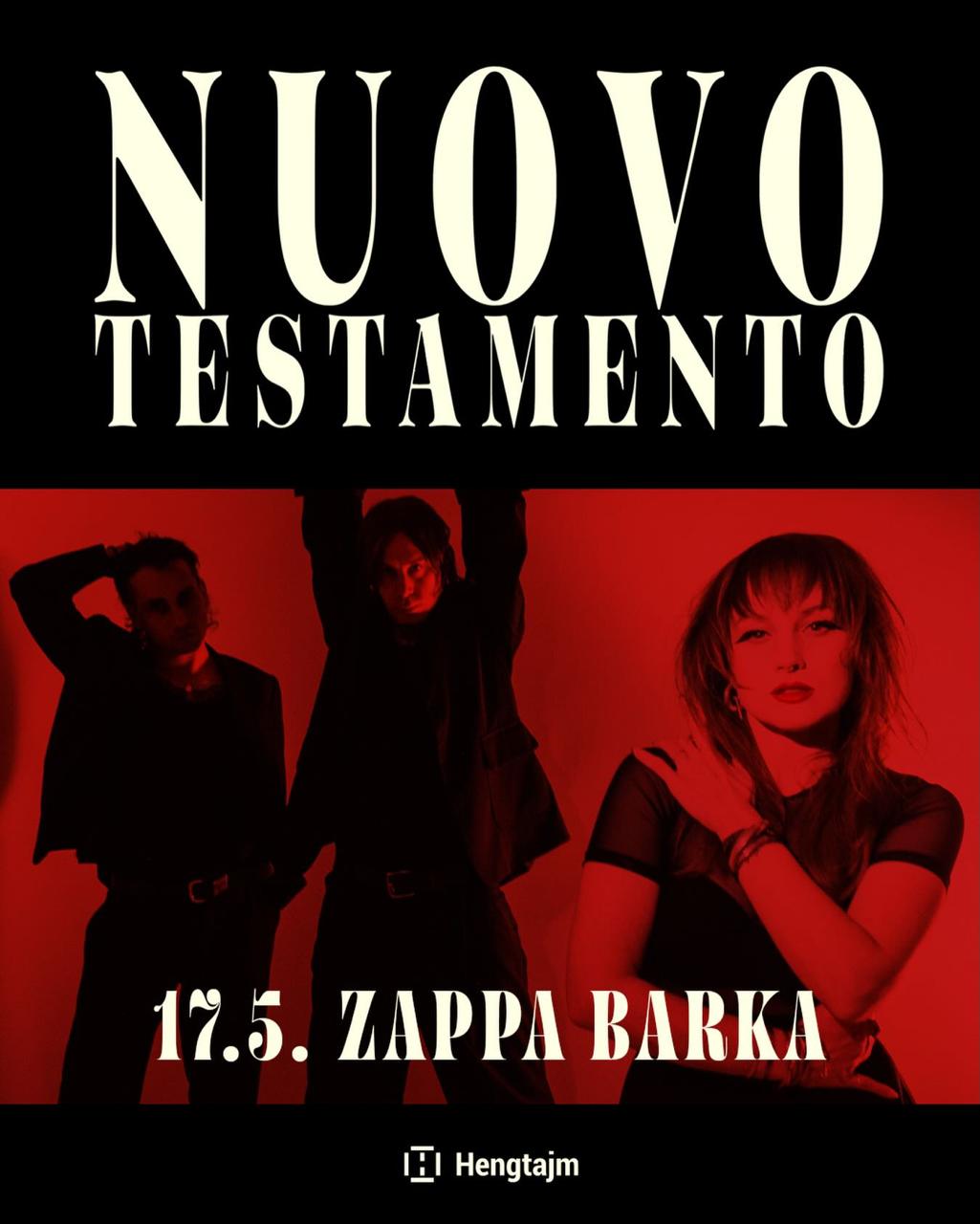 17 мая в Zappa Barka — Nuovo Testamento, трио из Лос-Анджелеса, играющее яркую с