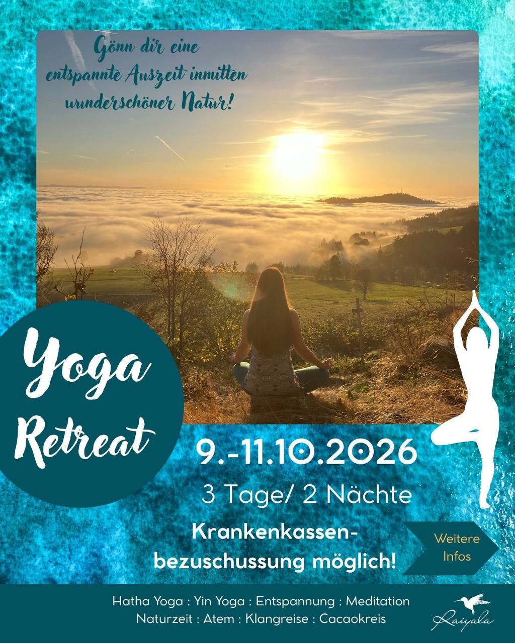 Yoga Retreatwochenende im Südschwarzwald