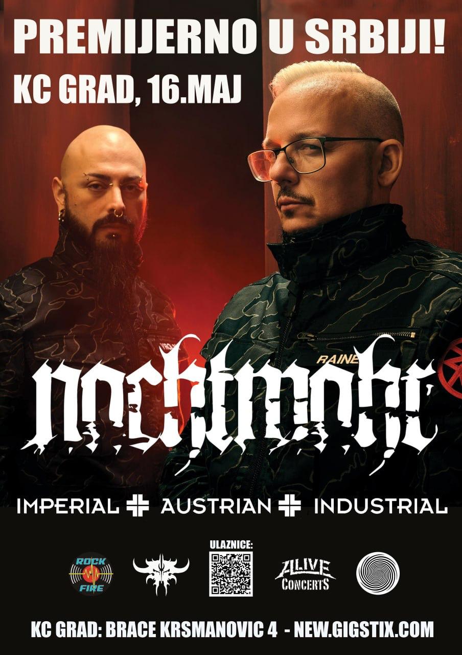 16 мая впервые в Белграде выступит культовый австрийский dark electro/EBM/techno