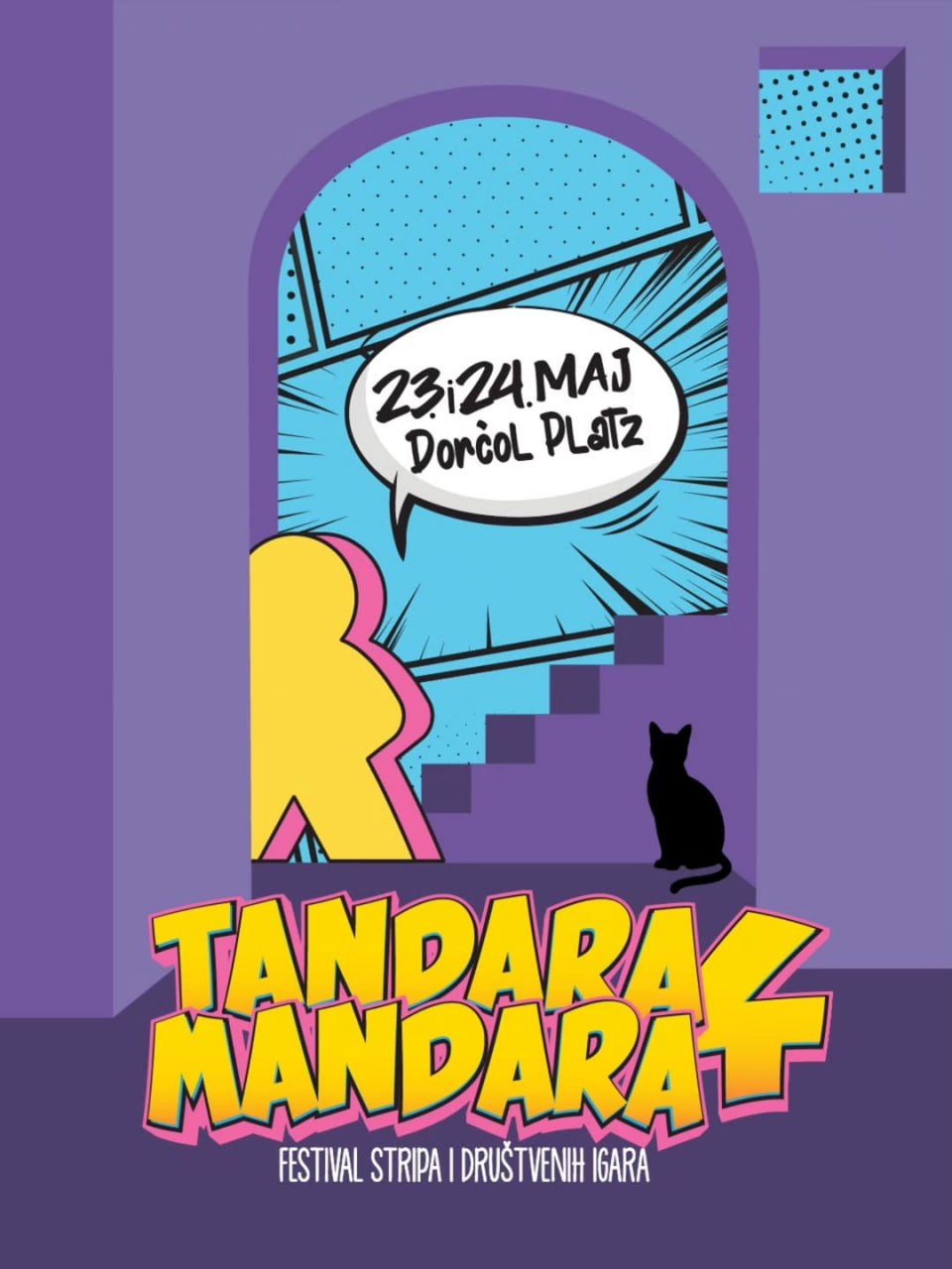 23 и 24 мая на Dorćol Platz пройдёт фестиваль комиксов и тематических игр Tandar
