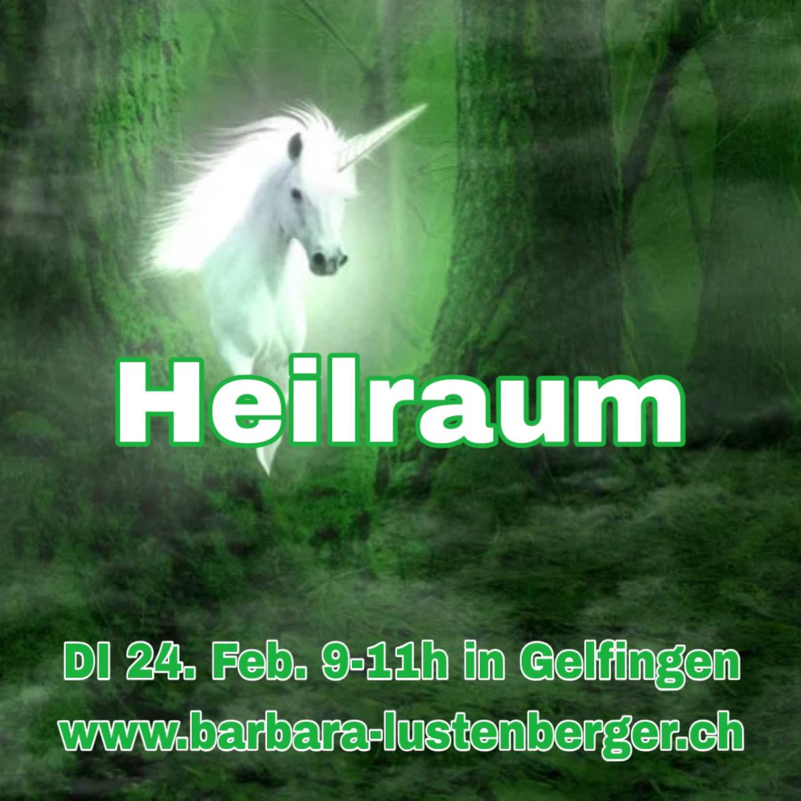 Alle Infos: https://barbara-lustenberger.ch/events/heilraum/