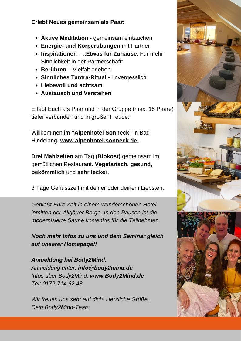 Paarauszeiten im schönen Allgäu