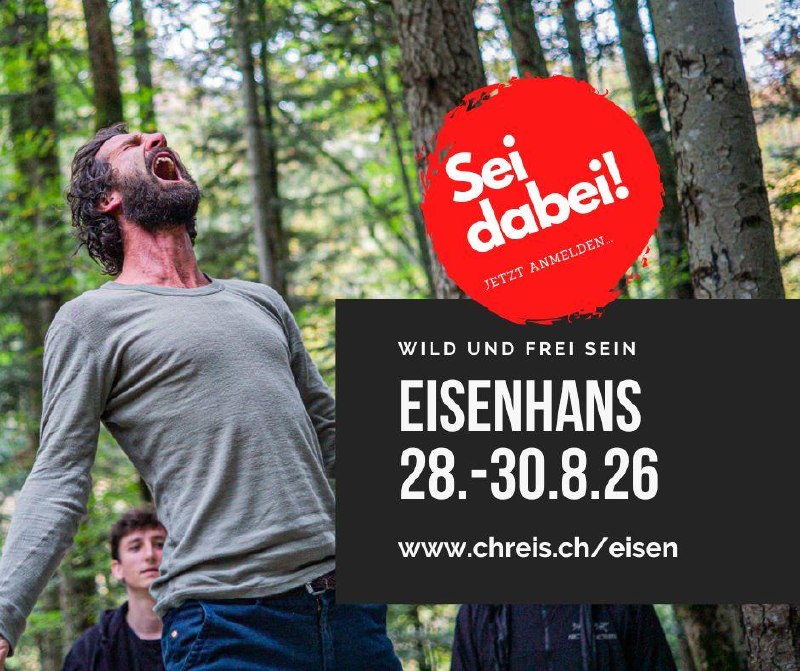 Archetyp Eisenhans: Männer-Workshop im Wald 🔥