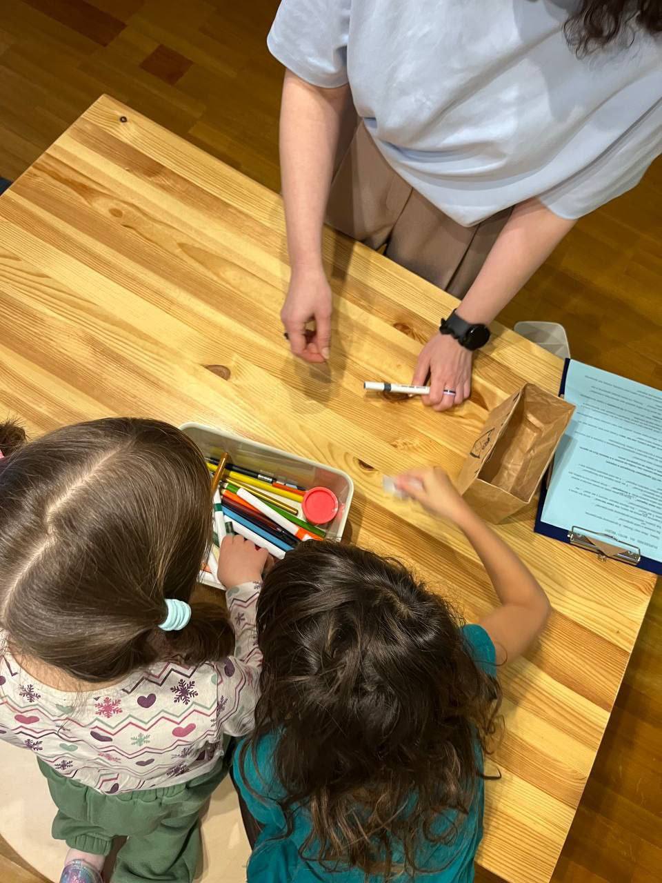 Мастер-класс для детей по организации хранения