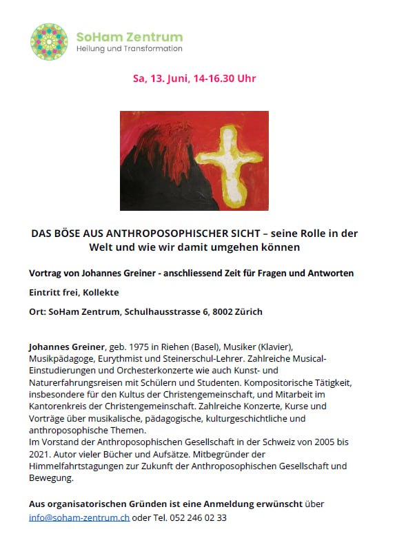 Am kommenden Samstag ...