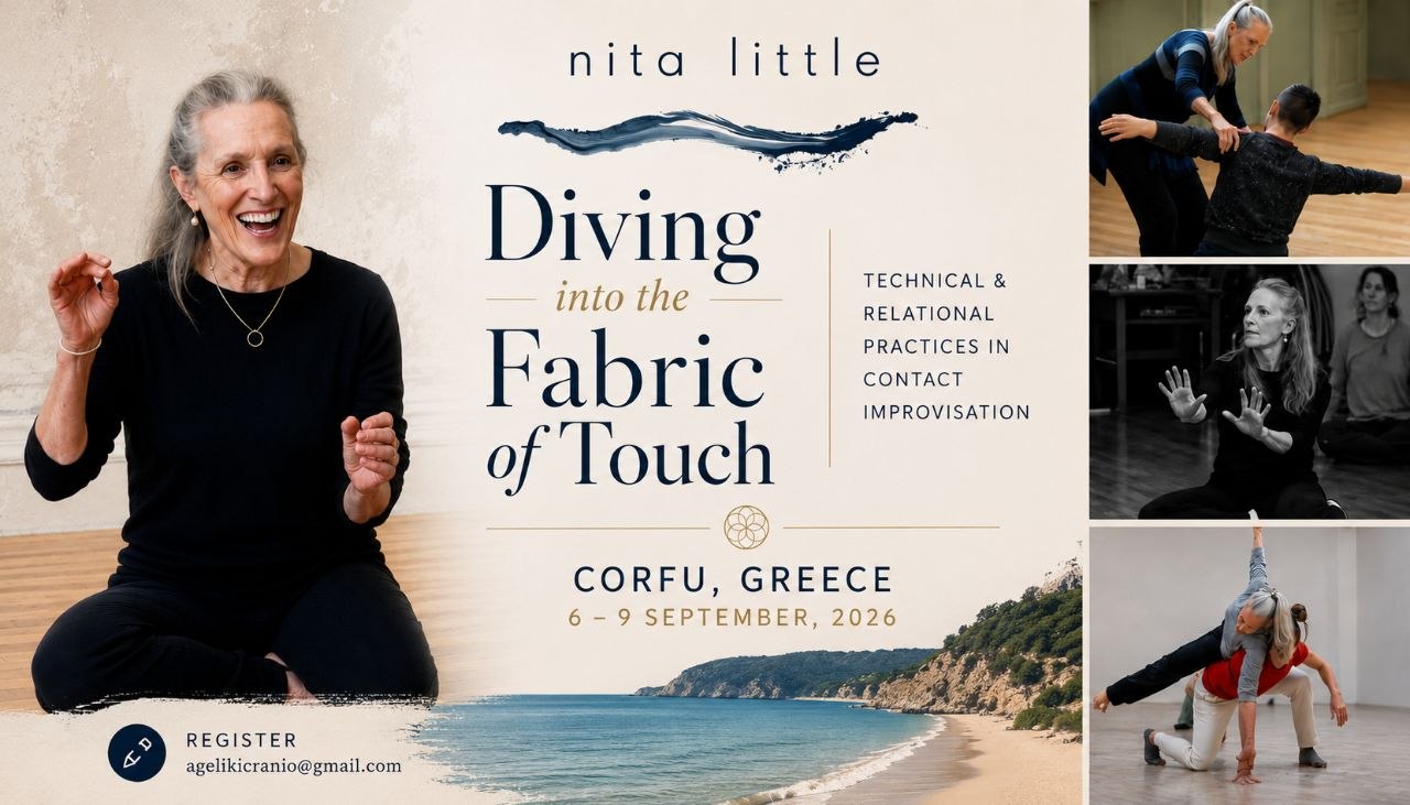 Join us for a deep dive in Contact Improvisation with Nita Little!