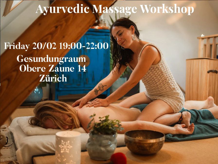 An Ayurvedic massage is a meditative ritual designed to restore balance in the b
