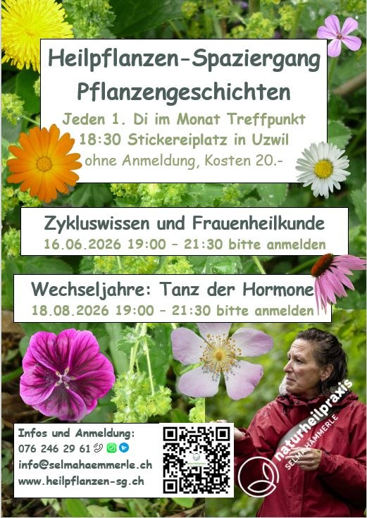 Jeden 1. Di im Monat nehme ich Euch mit auf eine Entdeckungsreise in der Natur. 
