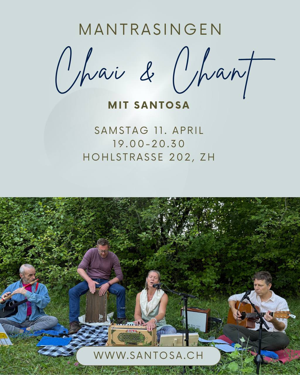 Chai & Chant – Mantrasingen mit Santosa 🕉️