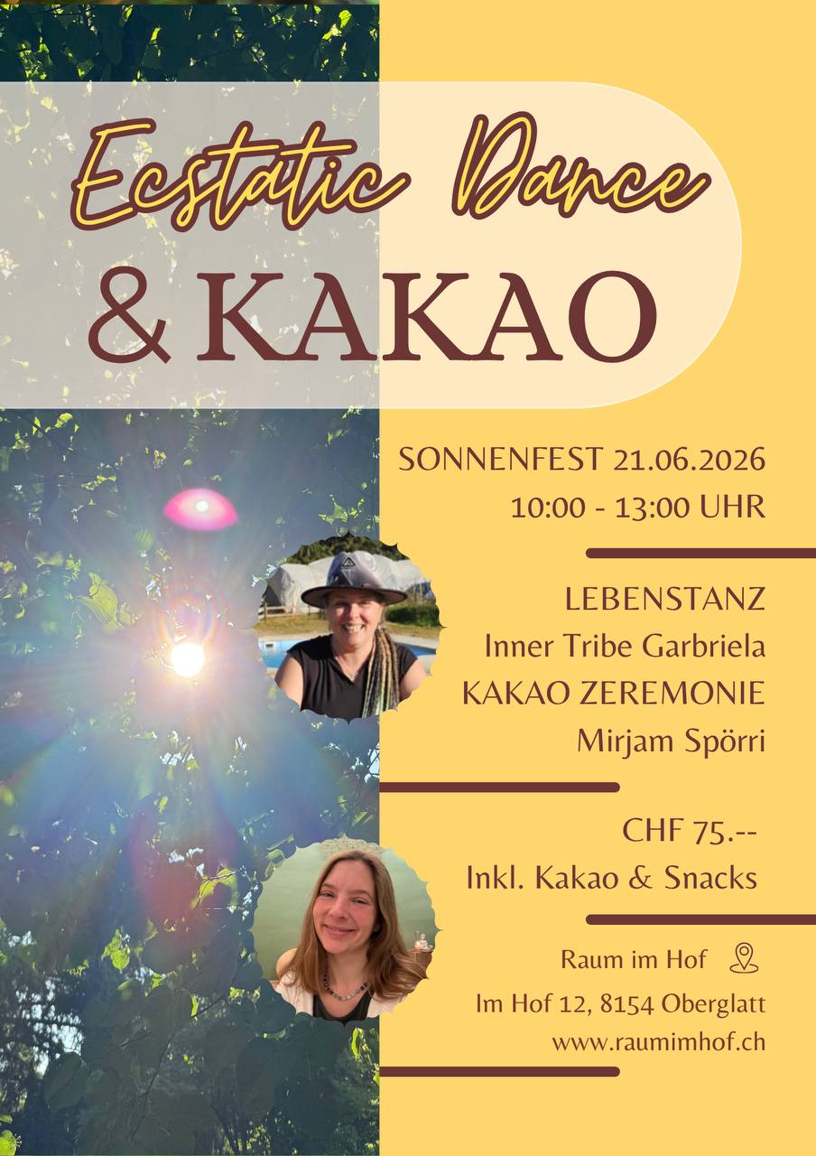 Ecstatic Dance & Kakao Zeremonie zum Sonnenfest ☀️